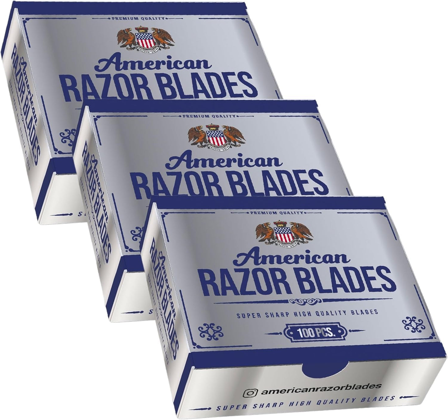 American Razor Blades from The Shave Factory - Single Edge Razor Blades (3) Beauty and Personal Care the shave factory