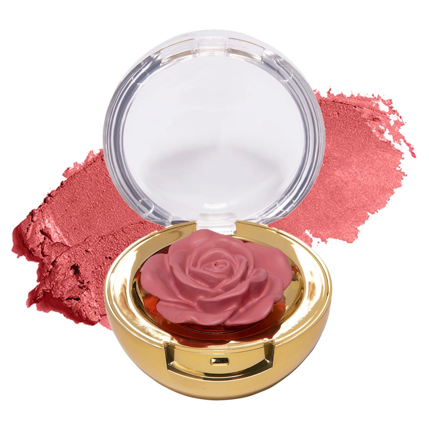 Winky Lux Cheeky Rose Cream Blush - High Pigment, Weightless Color for Cheeks, Effortlessly Blendable Makeup with Vitamin E, Cool Toned Light Pink Beauty & Personal Care Winky Lux