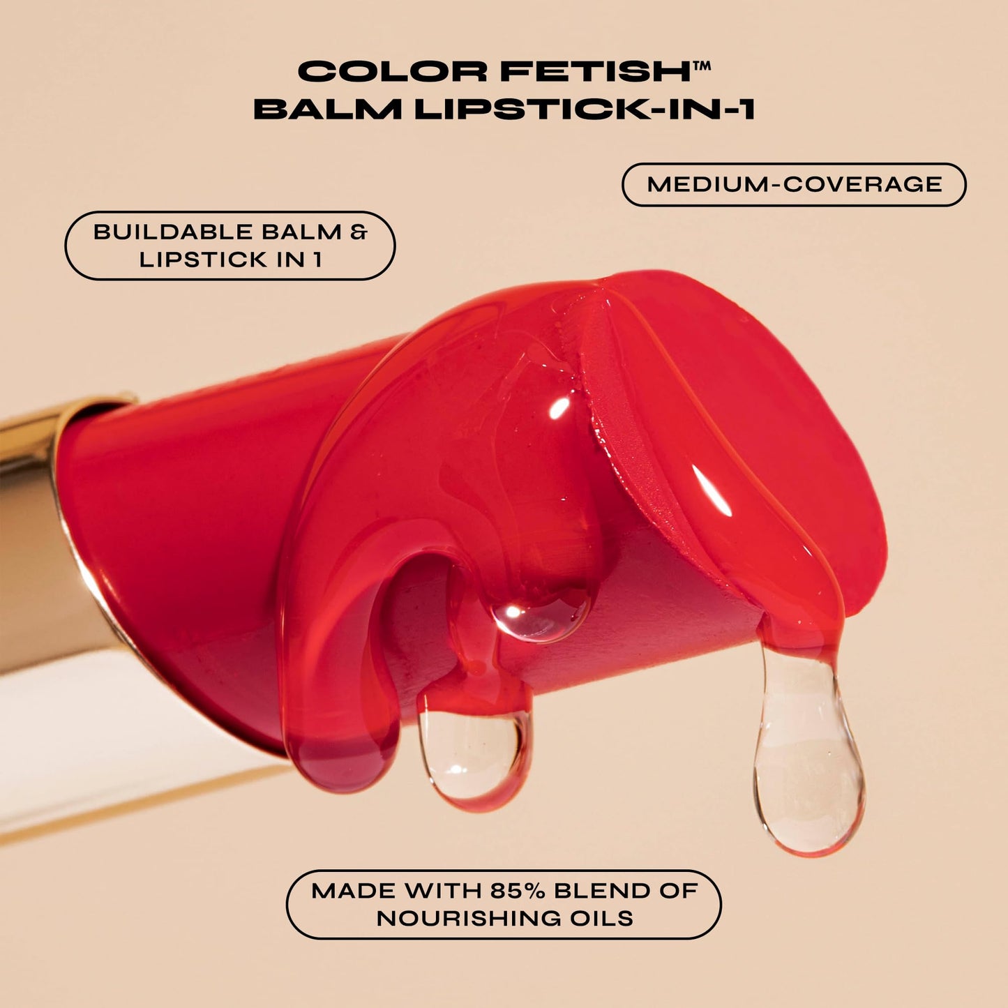Milani Color Fetish Lipstick- Sheer to Medium Coverage Lip Balm Beauty & Personal Care Milani