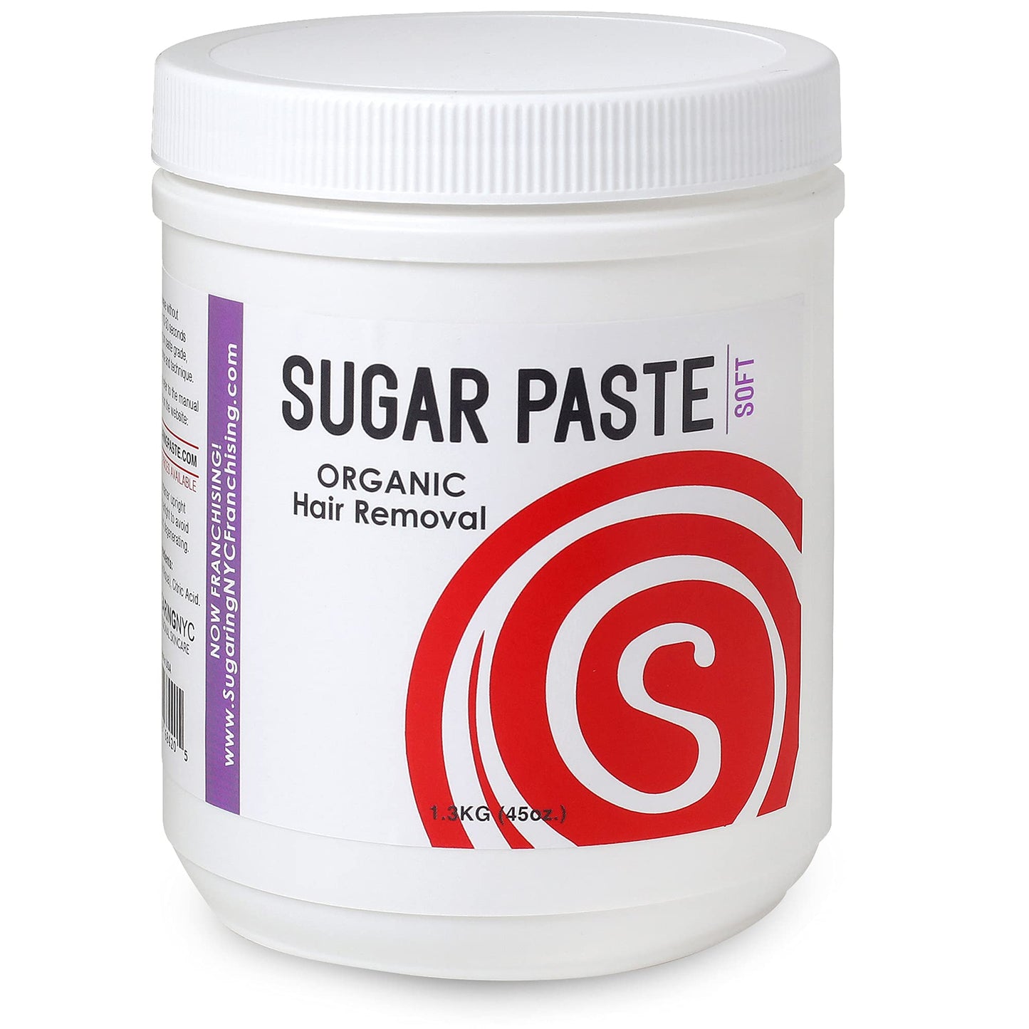 Soft Sugaring Paste by Sugaring NYC for Facial, Arms, Lower Legs - Kit with Applicator Beauty and Personal Care Sugaring NYC