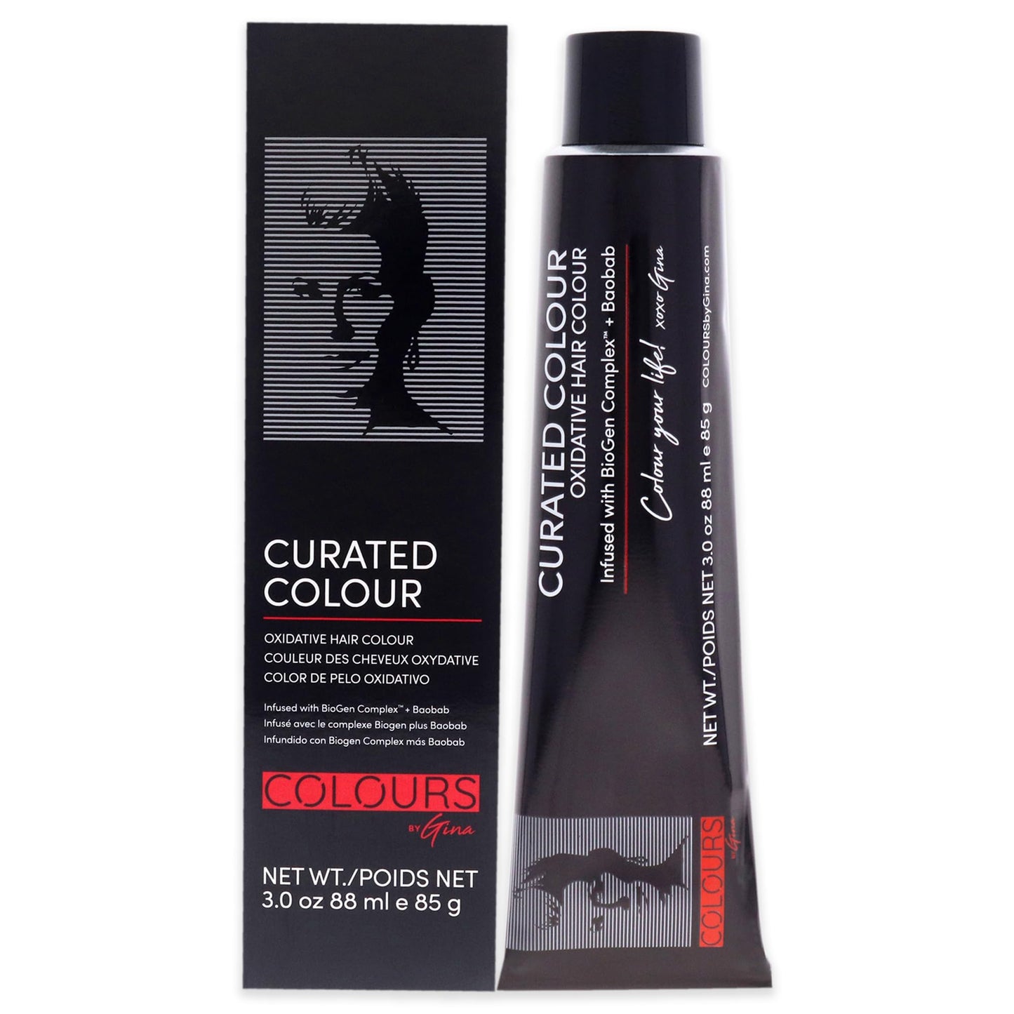 Colours By Gina Curated Colour - 8.1-8B Light Cool Blonde for Unisex - 3 oz Hair Color Beauty & Personal Care Colours By Gina