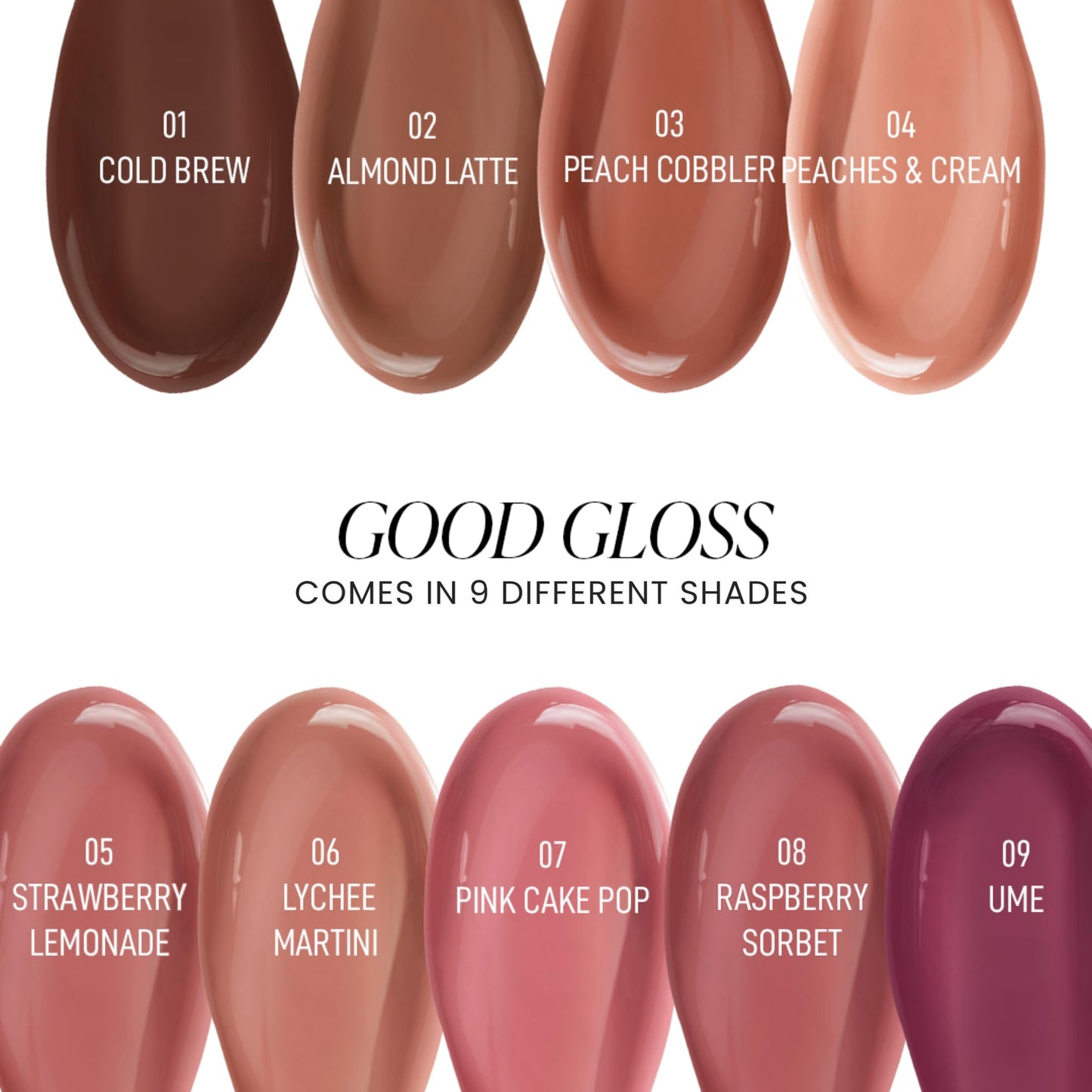 Jason Wu Good Gloss - Hydrating Non-Sticky Lip Gloss - GG02 Almond Latte Beauty & Personal Care Jason Wu