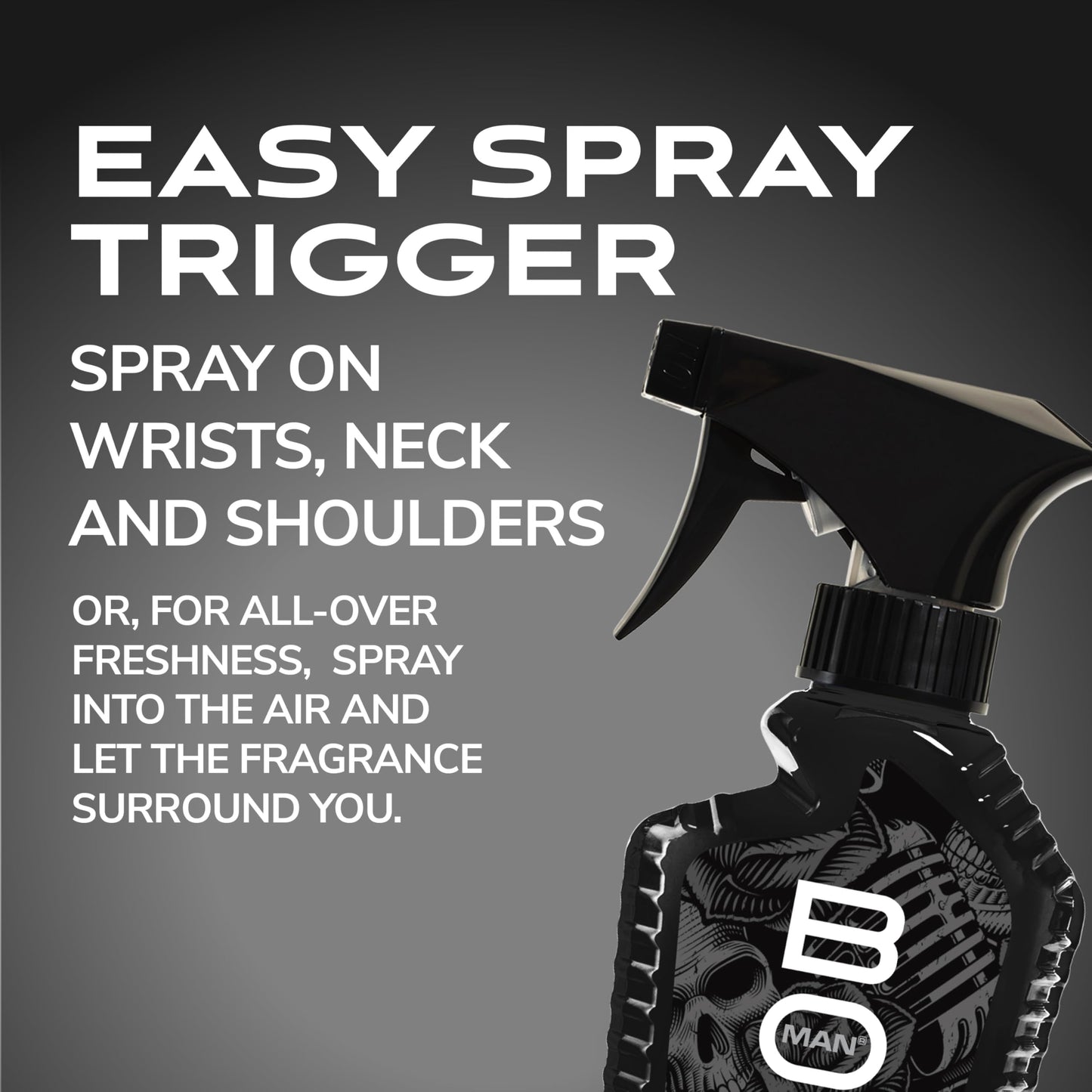 BOD man Fragrance Body Spray, Black, 8 fl oz (Pack of 2) Beauty & Personal Care BOD man