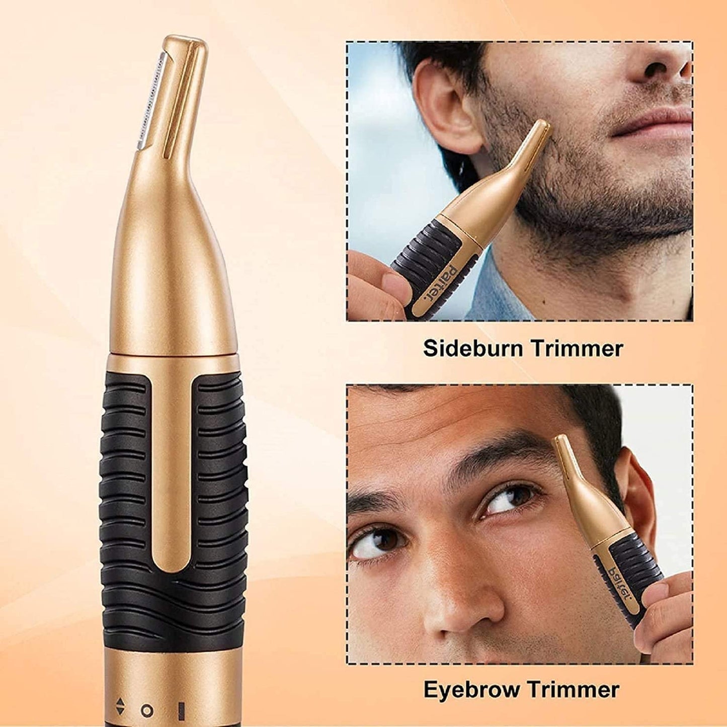 LEONYS Nose Hair Trimmer, Ear and Nose Trimmer, Electric Professional Eyebrow Trimmer, Nose Hair Remover with Removable Cutter Head for Men and Women Beauty and Personal Care LEONYS