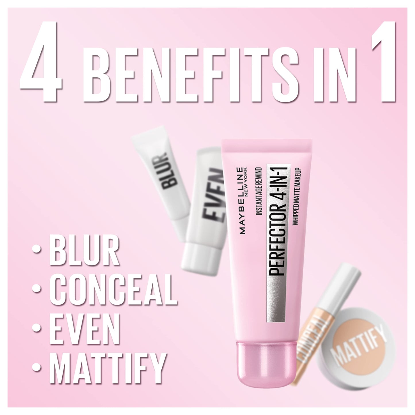 Maybelline Instant Age Rewind Instant Perfector 4-In-1 Matte Makeup, 02 Light/Medium, 1 Count Beauty & Personal Care MAYBELLINE