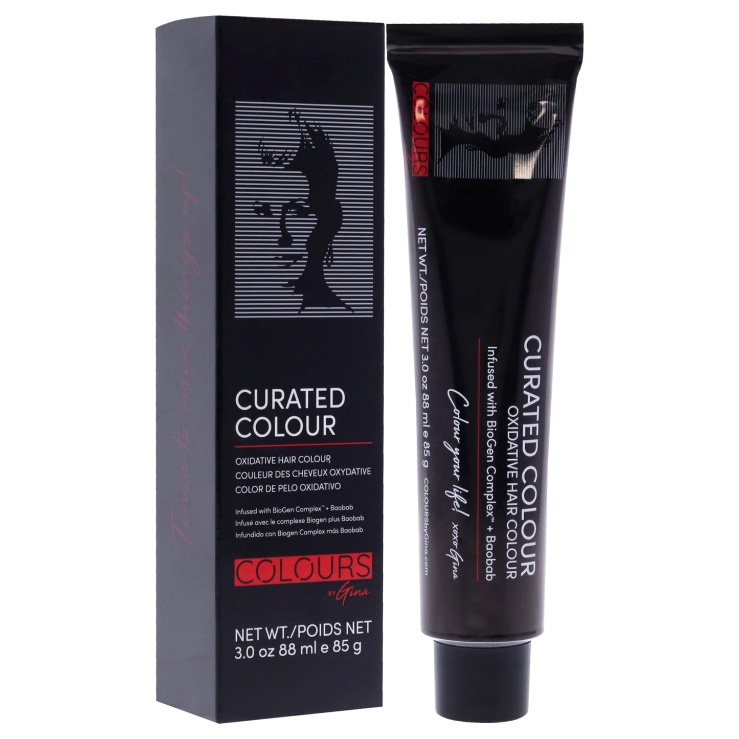 Colours By Gina Curated Colour - 5.3-5G Light Golden Brown by Colours By Gina for Unisex - 3 oz Hair Color Beauty & Personal Care Colours By Gina