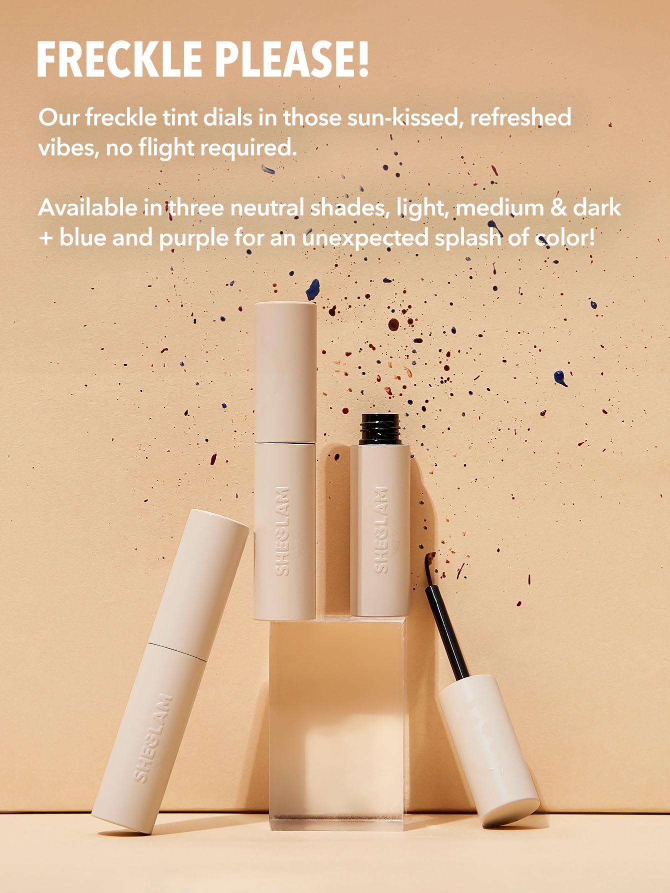 SHEGLAM Freck Please Freckle Tint-03 Dark Chocolate Beauty & Personal Care SHEGLAM