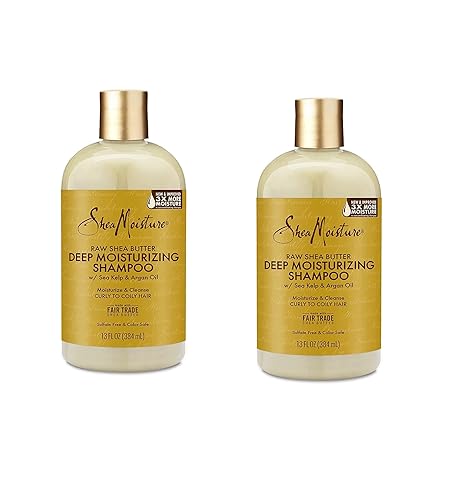 Shea Moisture Raw Shea Shampoo 13 Ounce (384ml) (2 Pack) Beauty & Personal Care SheaMoisture
