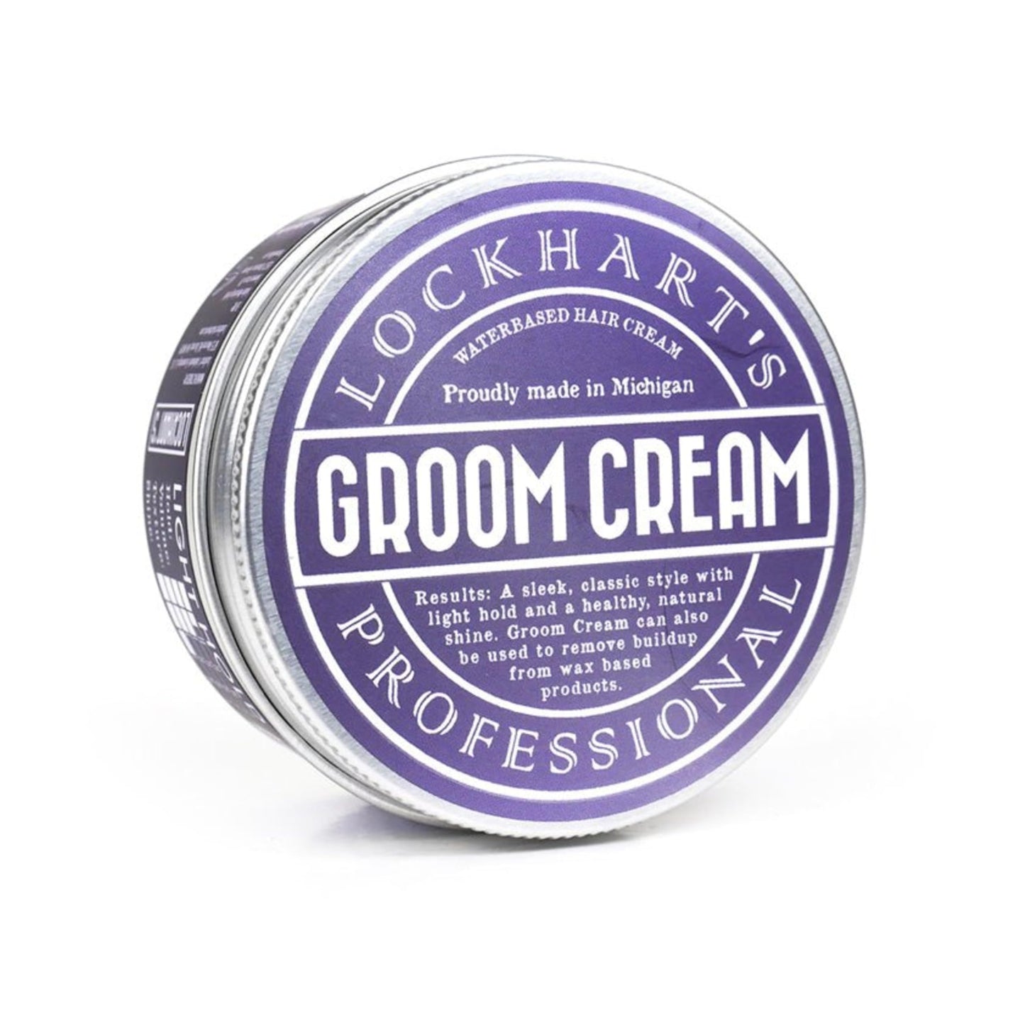 Lockhart’s Professional Groom Cream - Multi-Use Hair, Beard & Skin Cream - Light Hold, Natural/High Shine - Degreases Pomade Buildup, Conditions Beauty & Personal Care Lockhart's Authentic Grooming Co. LLC
