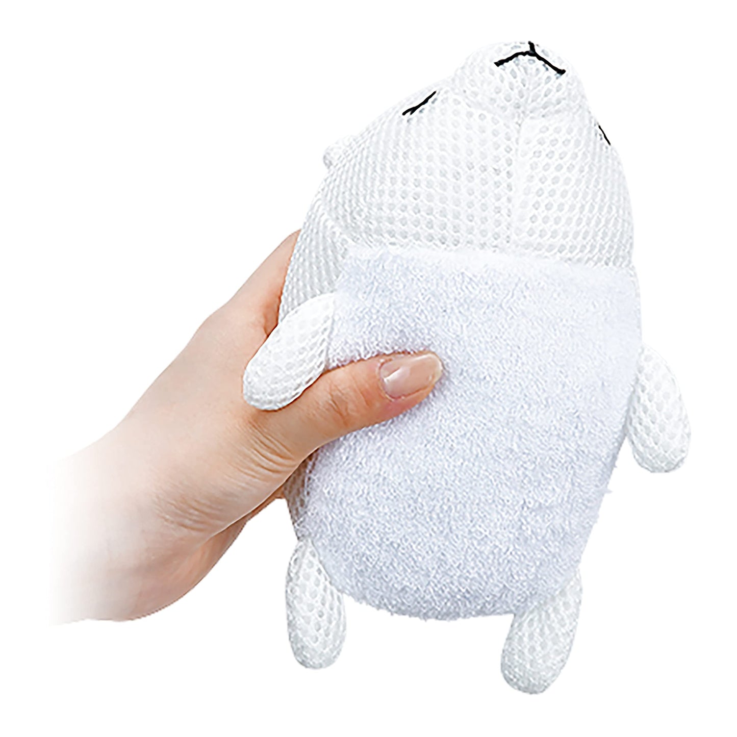Liv Heart 97823-11 Body Sponge, Relabus, Lucky Polar Bear (Total Length: Approx. 6.3 inches (16 cm)), Bath Goods Beauty and Personal Care LIV HEART