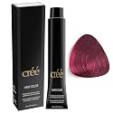 Cree Professional 7.26 - Red Irisee Permanent Hair Color - Long Lasting, Rich Vibrant - Gray Coverage 100ml - 3.4 fl.oz. Beauty & Personal Care Créé