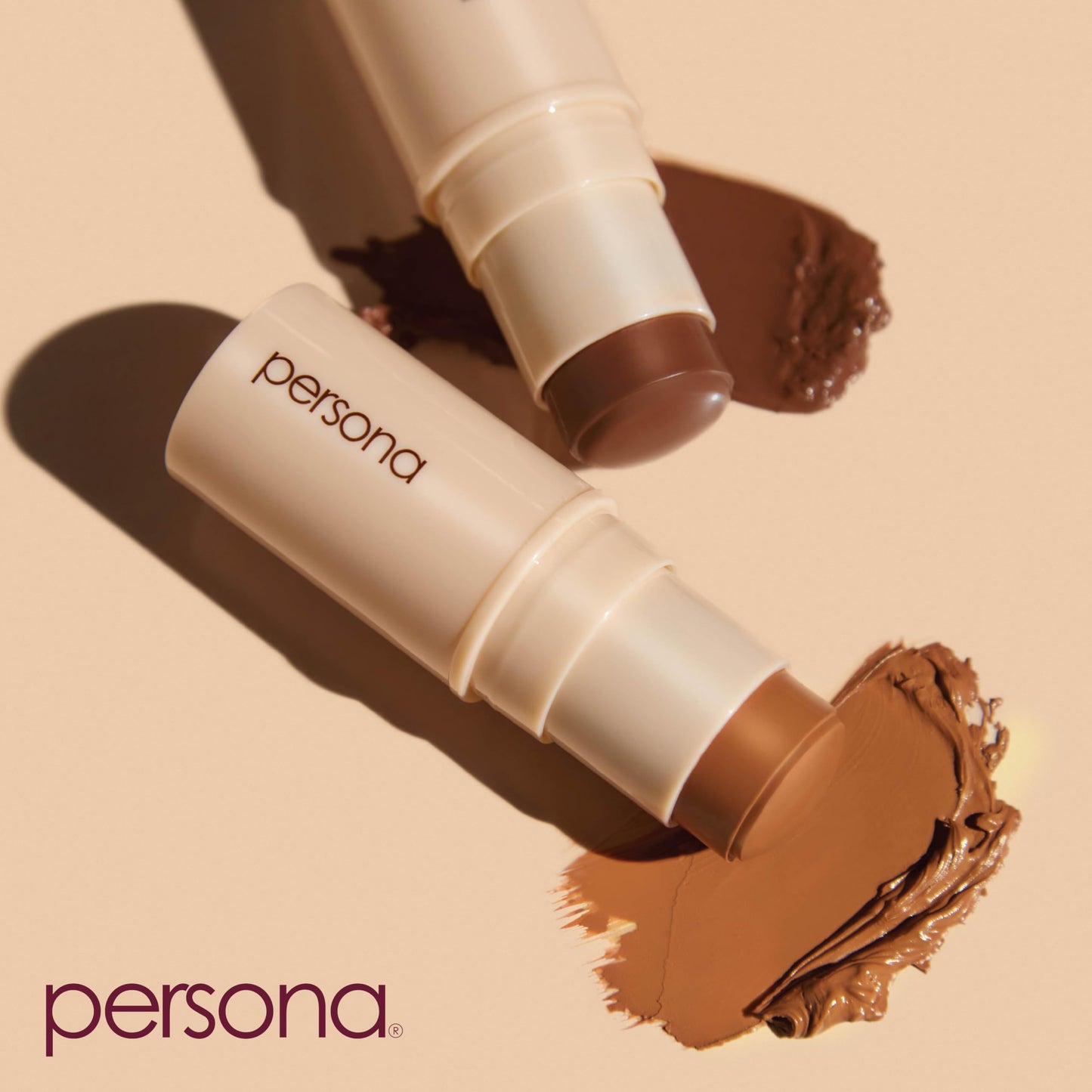 PERSONA Dune Dreamstick Cream Bronzer | Lightweight, Blendable & Non-Comedogenic | With Kaolin, Nylon-12, White & Green Tea Extracts | Vegan Beauty & Personal Care PERSONA