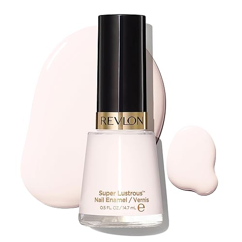 Revlon Super Lustrous Nail Polish, Chip-Resistant & Longwear Formula, High Shine Finish, 909 Sheer Petal, 0.5 fl oz Beauty & Personal Care REVLON