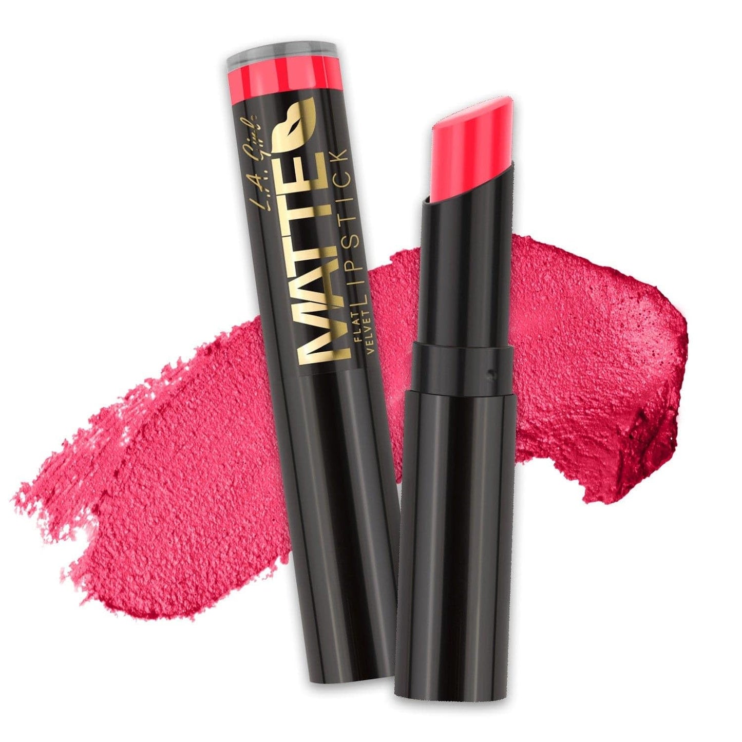 L.A. Girl Matte Flat Velvet Lipstick, Hot Stuff GLC807 Beauty & Personal Care L.A. Girl