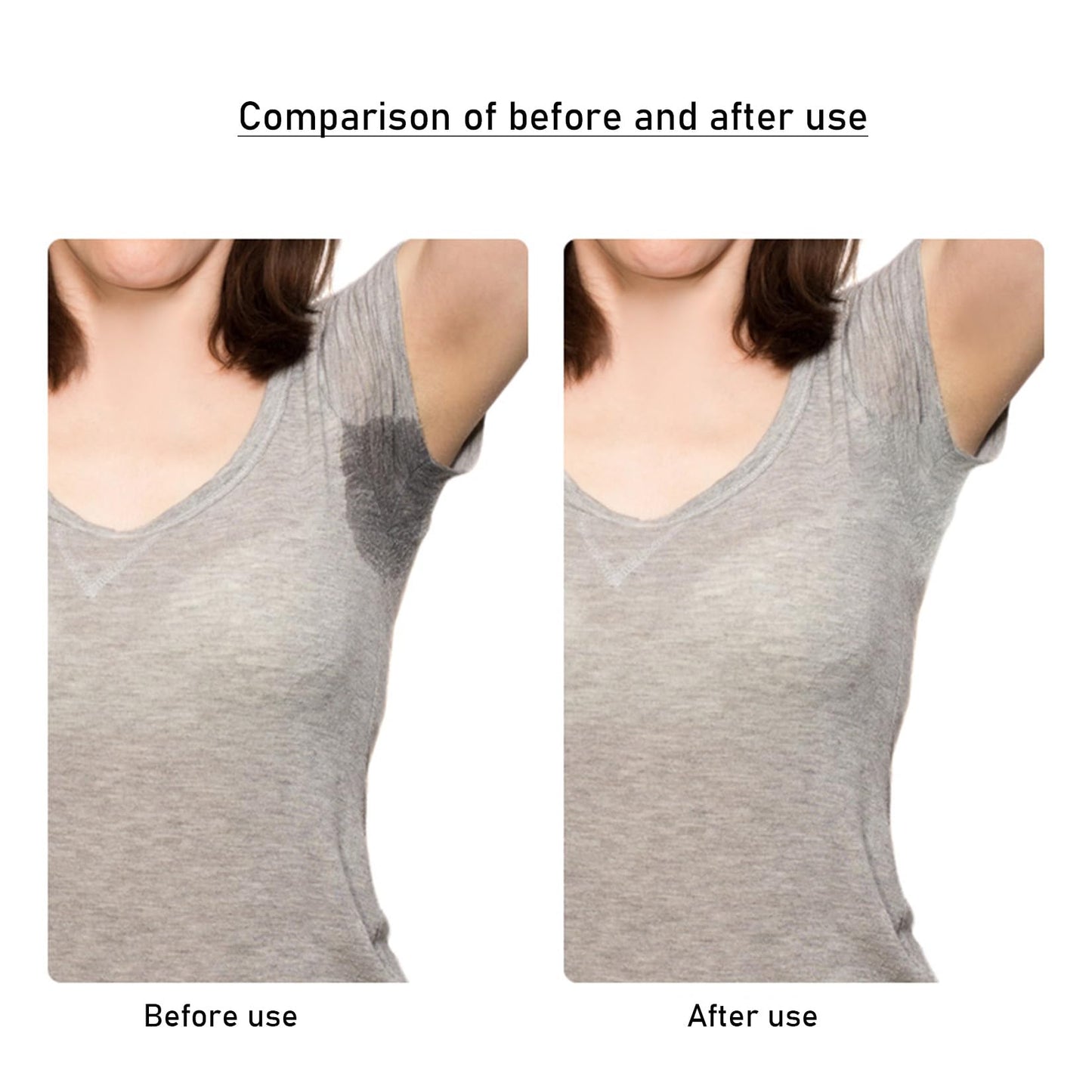 Natural Disposable Underarm Sweat Pads for Women and Men,Underarm Antiperspirant Patch,Invisible Self Adhesive Breathable Armpit Sweat Pad,Comfortable Beauty and Personal Care JHTSOLE