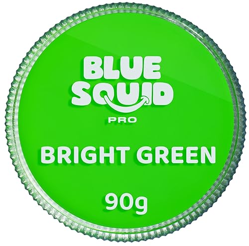 Blue Squid PRO Face Paint - Professional Water Based Single Cake Facepaint & Body Paints - SFX Makeup, Kids Adults Face Painting for Costume Beauty & Personal Care Blue Squid