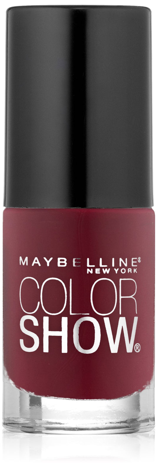 Maybelline New York Color Show Nail Lacquer, Wine and Forever, 0.23 Fluid Ounce