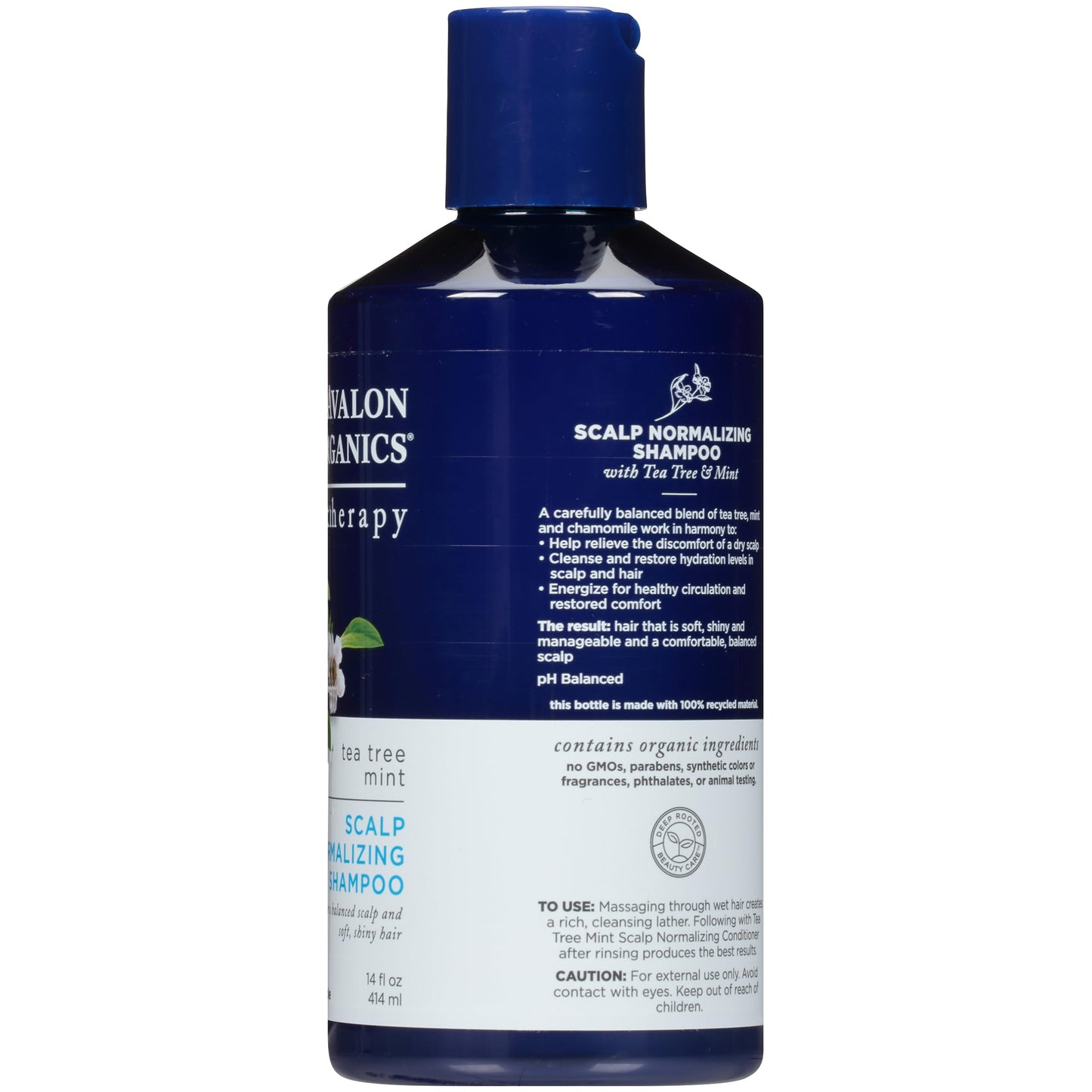 Avalon Organics Therapy Scalp Normalizing Shampoo, Tea Tree Mint, 14 Oz Beauty & Personal Care Avalon Organics