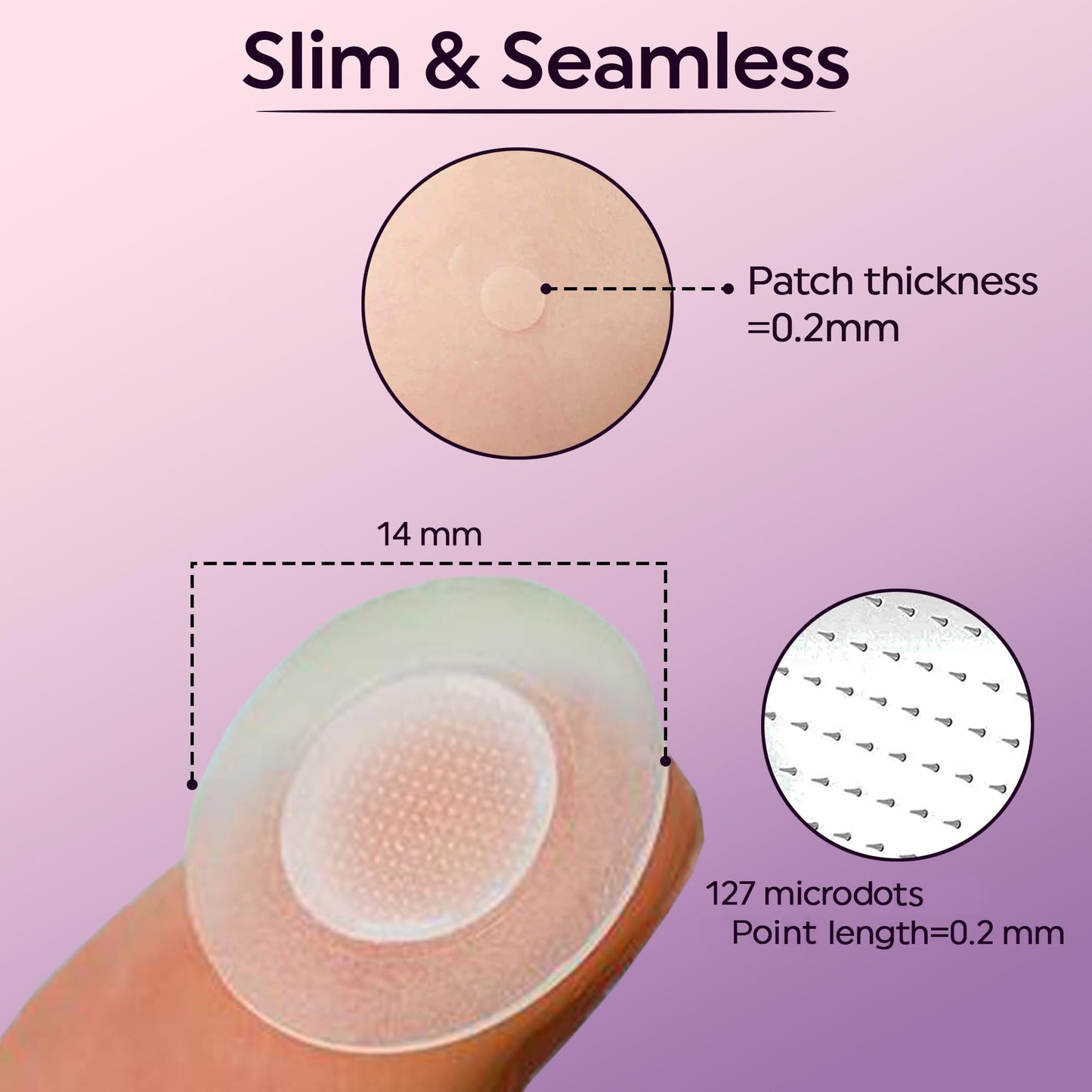 Microdart Dark Spot Patch with 127 Micropoints (1 Pack of 9 Patches) - Fades & Brightens Acne Marks, Dark Spots & Discoloration - Post-Acne Treatment Beauty & Personal Care Care me