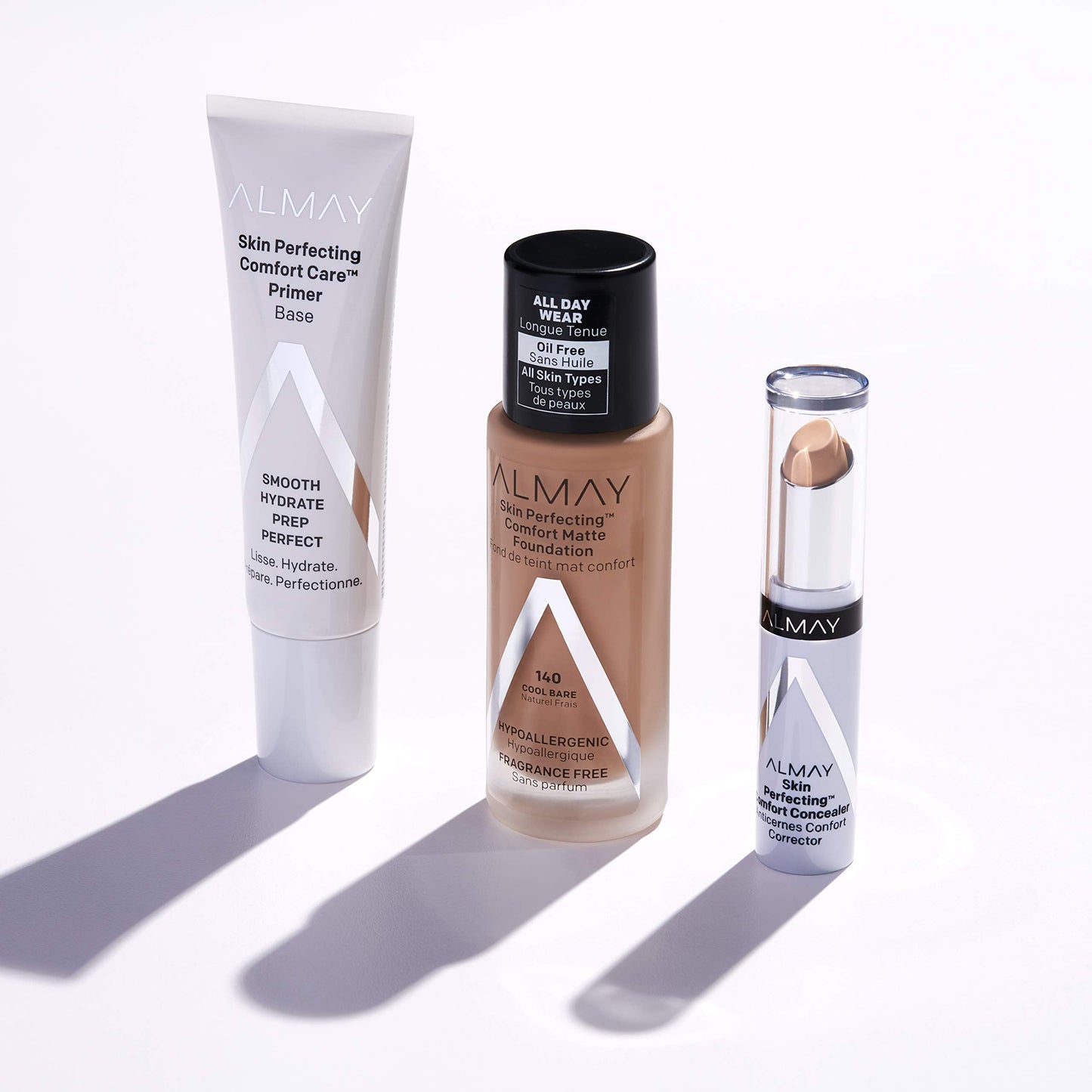 Almay Skin Perfecting Comfort Concealer, Face Makeup, Full Coverage, Natural Looking Finish, Cruelty-Free, Hypoallergenic, Dermatologist Tested, 100 Beauty & Personal Care Almay