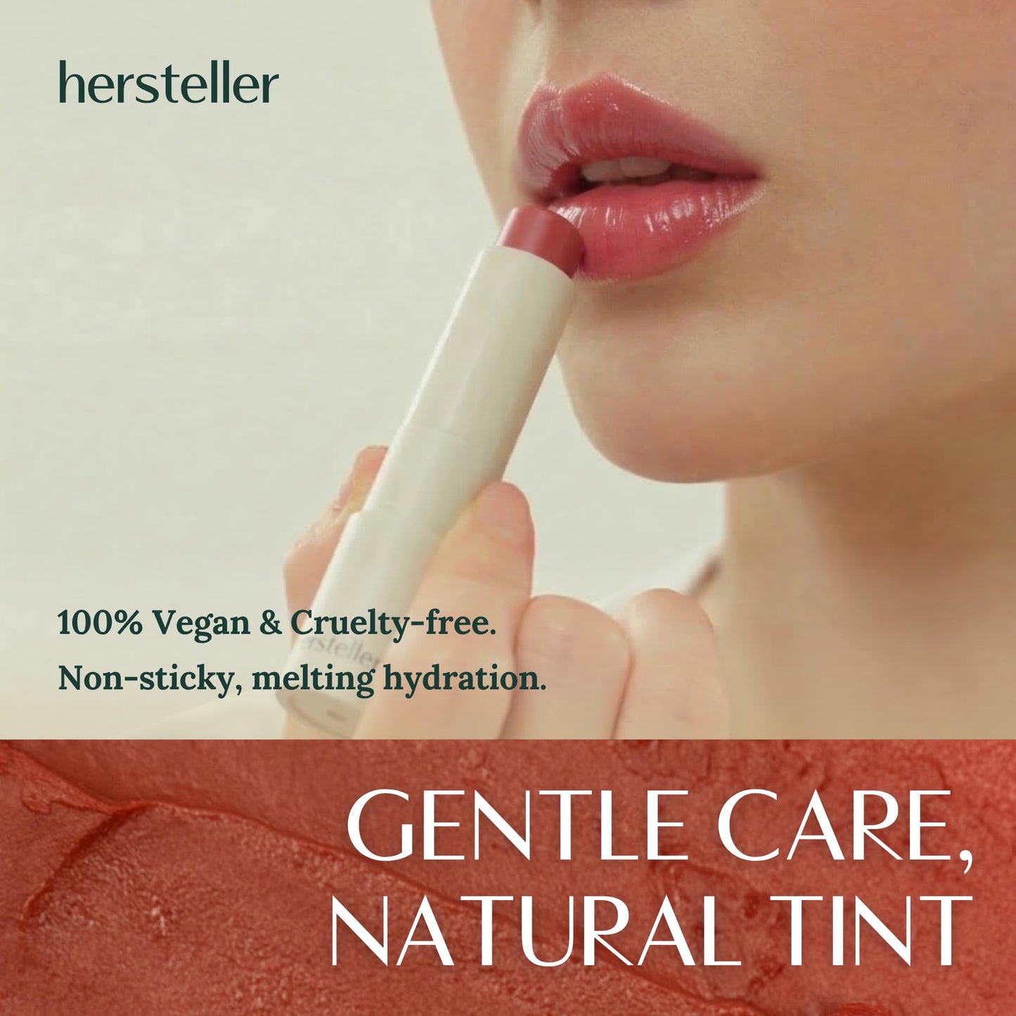 hersteller Nearby Recharging Lip Balm Vegan Butter Complex Intensive Moisturizing Treatment for Dry Lips and Cheek Natural Healthy (Red Origin) Beauty and Personal Care Hersteller