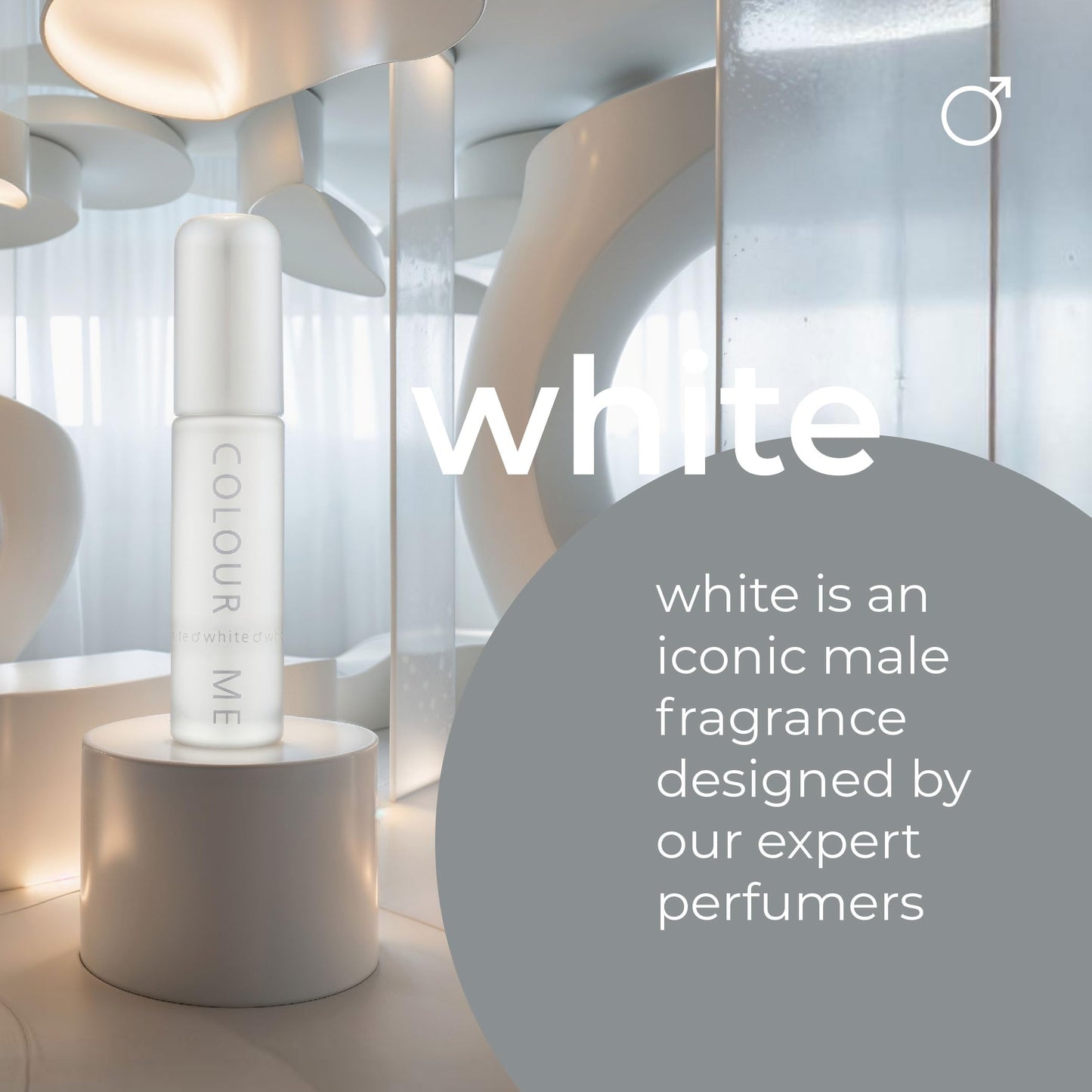 Colour Me Homme White by Milton-Lloyd for Men - 1.7 oz EDT Spray Beauty & Personal Care COLOUR ME