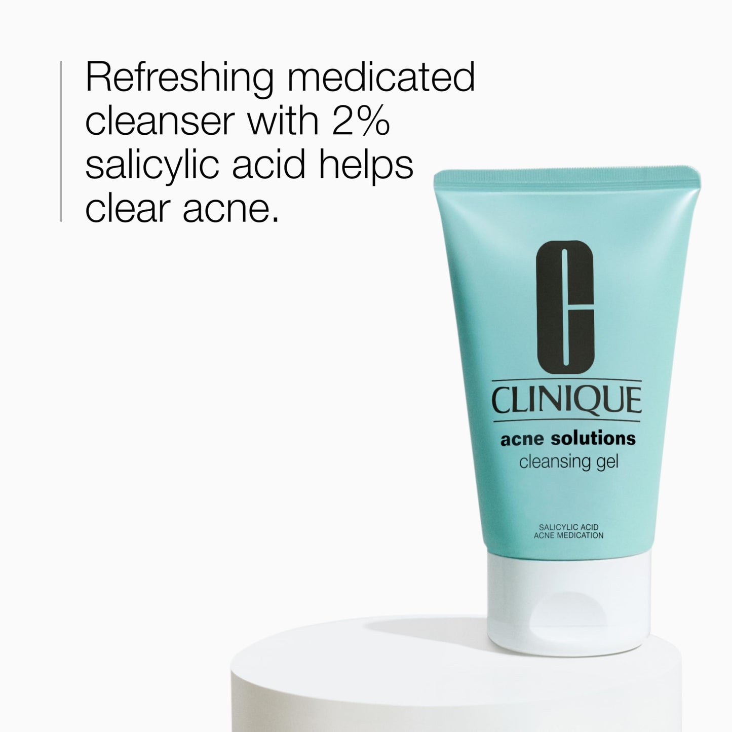 Clinique Acne Solutions Oil Control Cleansing Gel with 2% Salicylic Acid For Acne-Prone Skin, 4.2 Fl Oz Beauty & Personal Care Clinique