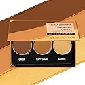 Black Radiance True Complexion Crème Contour Palette, Defines, Sculpts, Highlights - Light to Medium Beauty & Personal Care Black Radiance