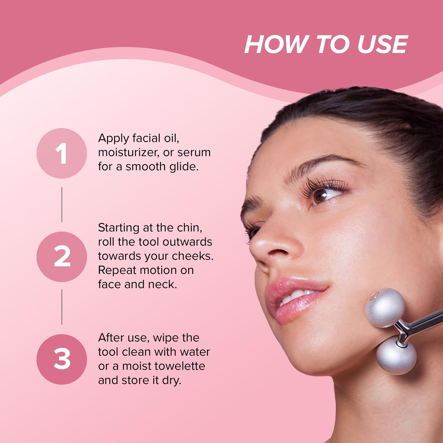 SKIN GYM Face Sculptor Beauty Roller, Stainless Steel Facial Massager for Lifting, Toning, and Sculpting Beauty & Personal Care SKIN GYM