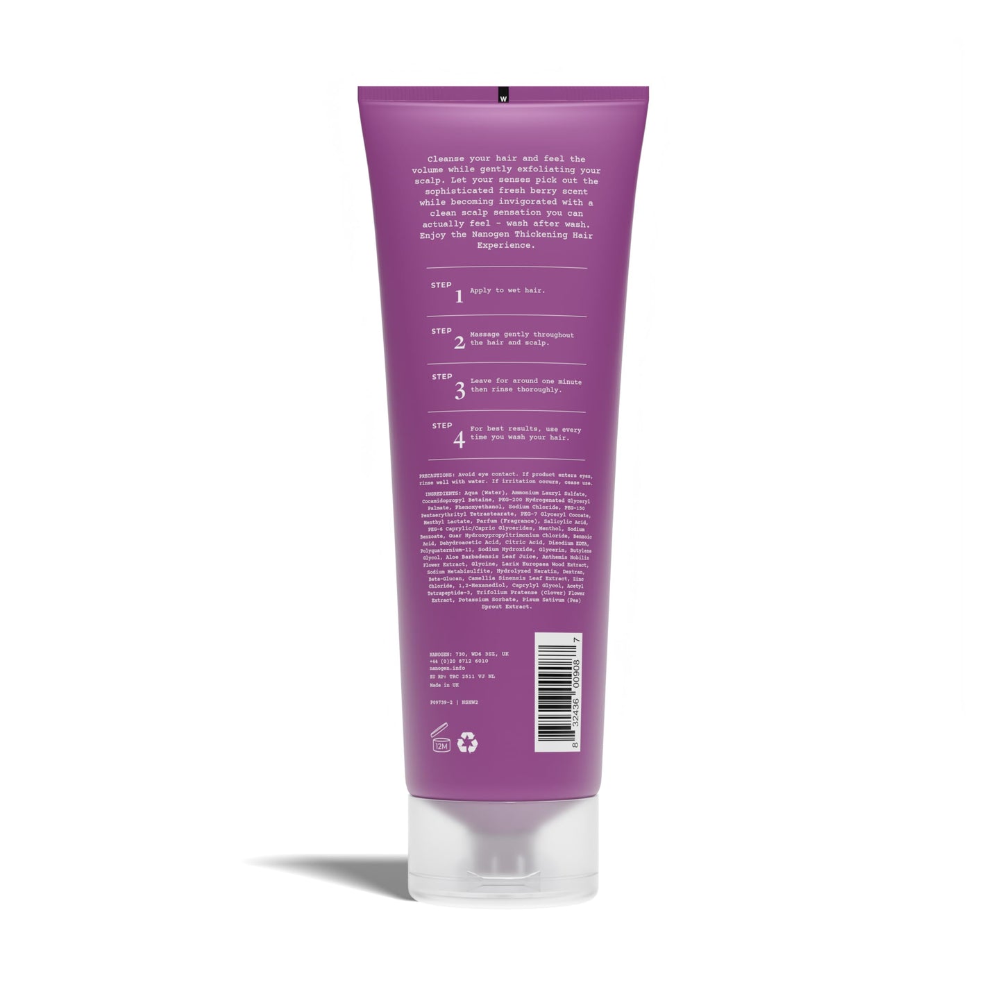 Nanogen Thickening Treatment Shampoo for Women Beauty & Personal Care Nanogen