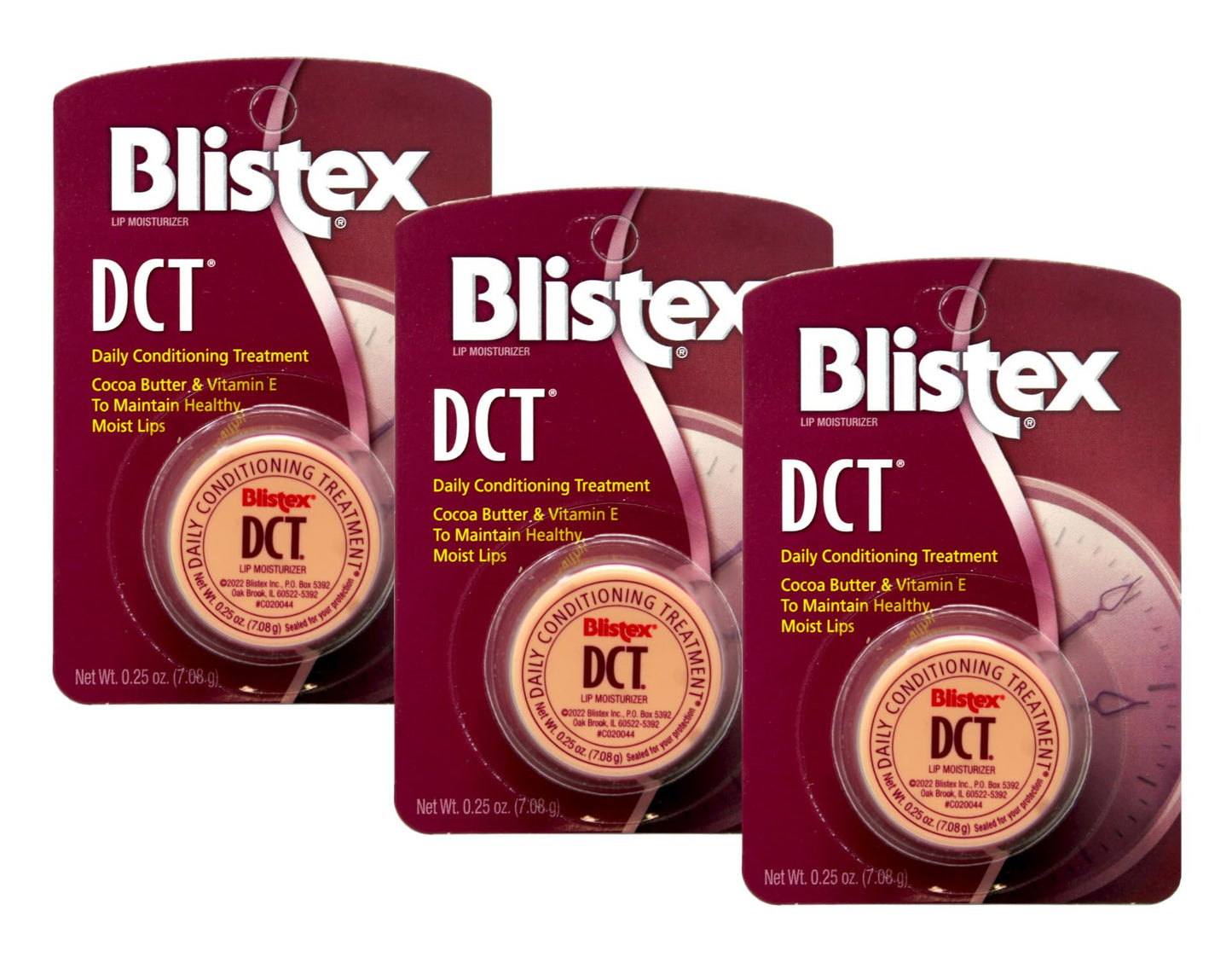 Blistex DCT Daily Conditioning Treatment 0.25 oz(Pack of 3) Beauty & Personal Care Blistex