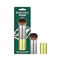 EcoTools Retractable Face Makeup Brush, Kabuki Brush for Foundation, Blush, Bronzer, & Powder, Travel Friendly & Perfect for On The Go, Eco Friendly Beauty & Personal Care EcoTools