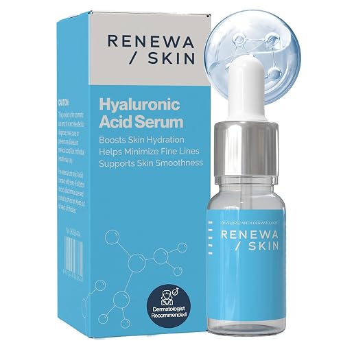 Renewa Skin Niacinamide + Hyaluronic Serum for Face - Lightweight Hydrating Serum for Smooth, Radiant-Looking Skin - Balances, Brightens & Refreshes Beauty & Personal Care Renewa Skin