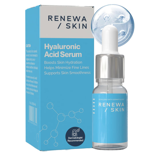 Renewa Skin Niacinamide + Hyaluronic Serum for Face - Lightweight Hydrating Serum for Smooth, Radiant-Looking Skin - Balances, Brightens & Refreshes Beauty & Personal Care Renewa Skin