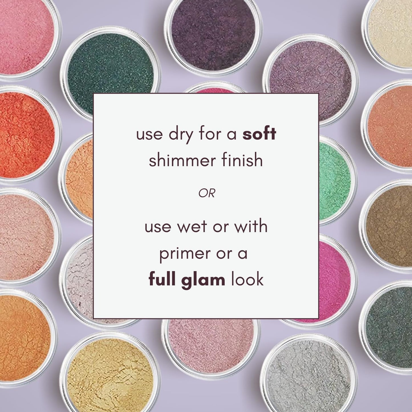 Giselle Cosmetics Loose Powder Organic Mineral Eyeshadow - Purple Reef Beauty & Personal Care Giselle Cosmetics