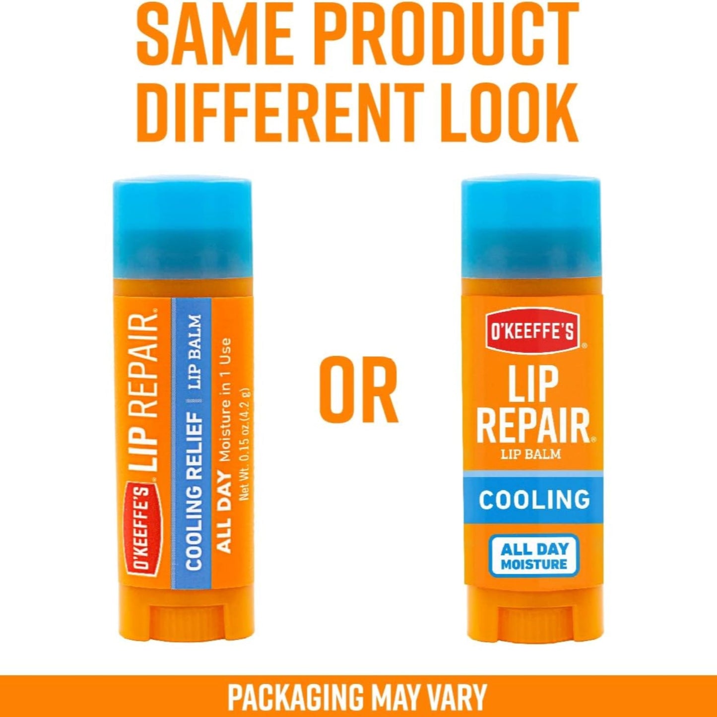 O'Keeffe's Lip Repair, All-Day Moisture, Cooling Relief Lip Balm - 3 Pack Beauty and Personal Care O'Keeffe's