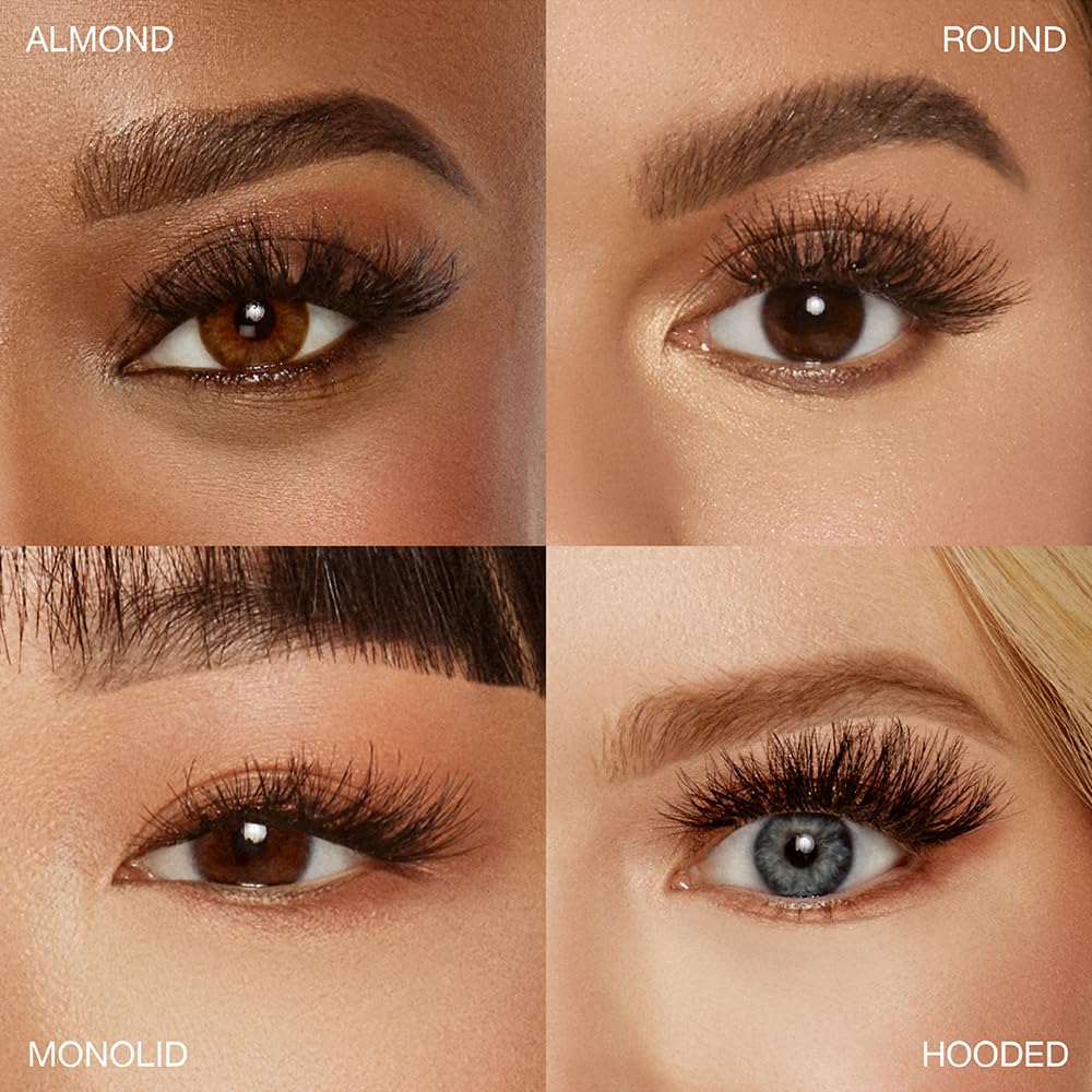 Ardell Naked Extensions Knot-Free Individual Lashes - Lightweight Natural Lash Clusters for DIY Eyelash Cluster Extension, Customizable Volume