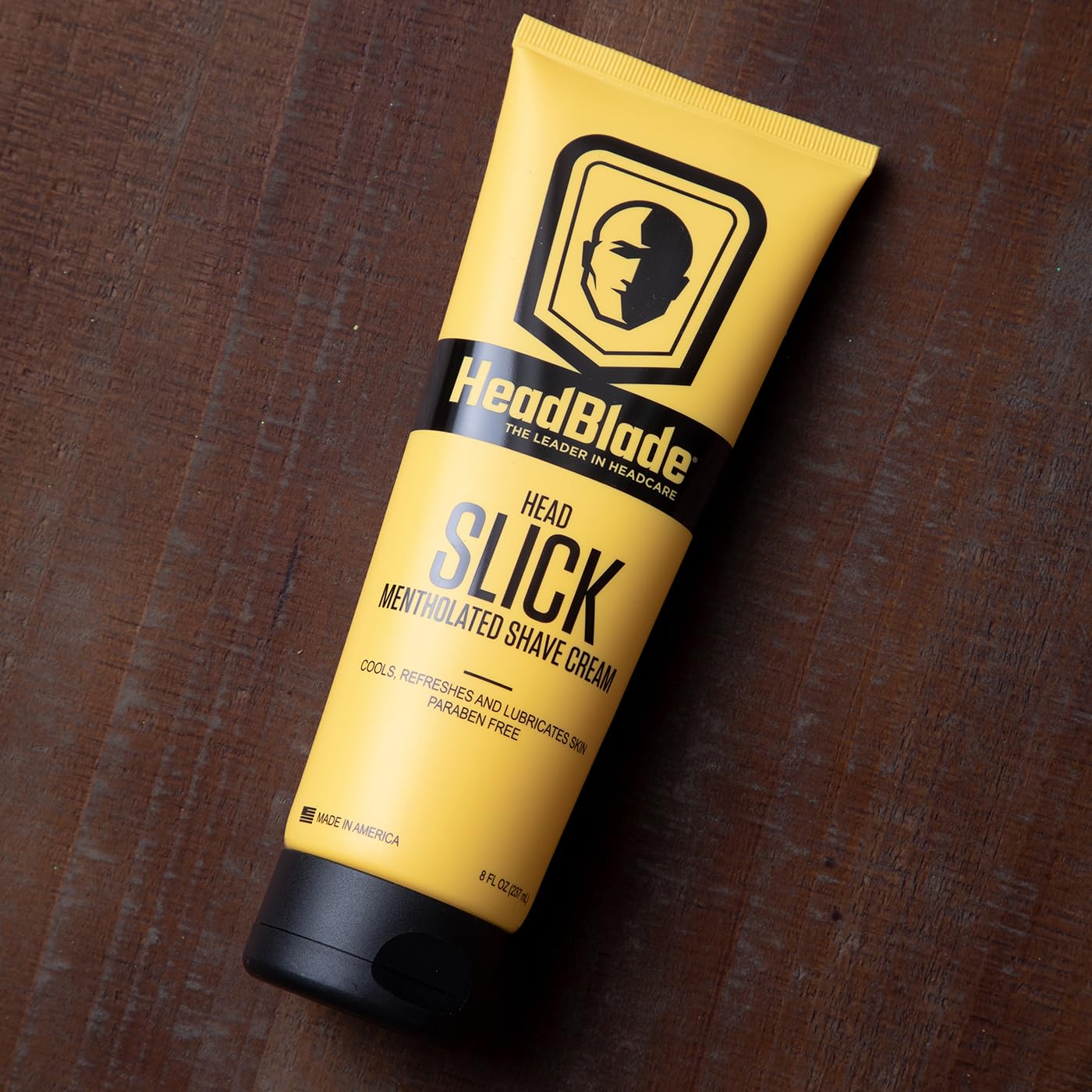 HeadBlade HeadSlick Shave Cream 8 oz for Smooth Headshaving for Bald Men, Helps with Irritation, Redness, & Razor Burn Beauty & Personal Care HeadBlade