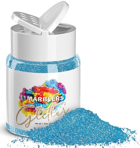 MARBLERS Holographic Glitter [Rainbow Sky] 1.5oz (42g) | Fine | Non-Toxic, Vegan, Cruelty-Free | Face, Body, Eyeshadow, Hair, Festival, Party Makeup | Beauty & Personal Care MARBLERS