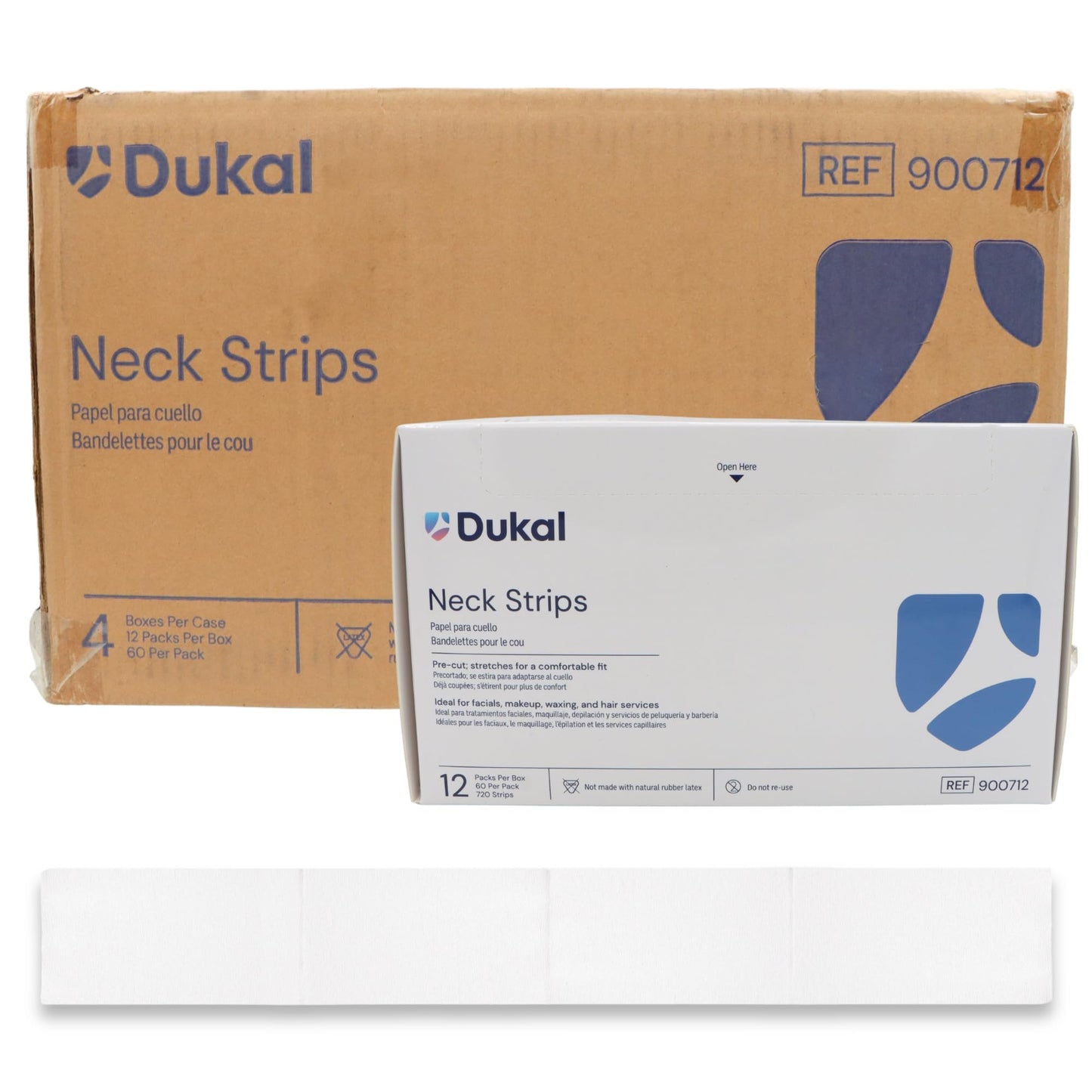 Dukal Barber Neck Strips (Case of 2880) Beauty and Personal Care Dukal