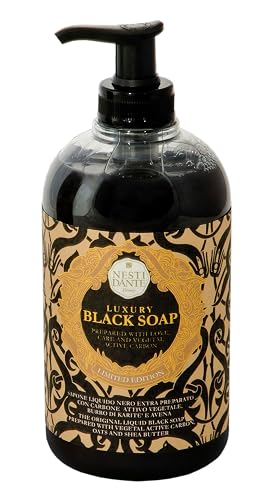 Nesti Dante 251242 16.9 oz Luxury Liquid Black Soap with Vegetal Active Carbon Beauty & Personal Care Nesti Dante