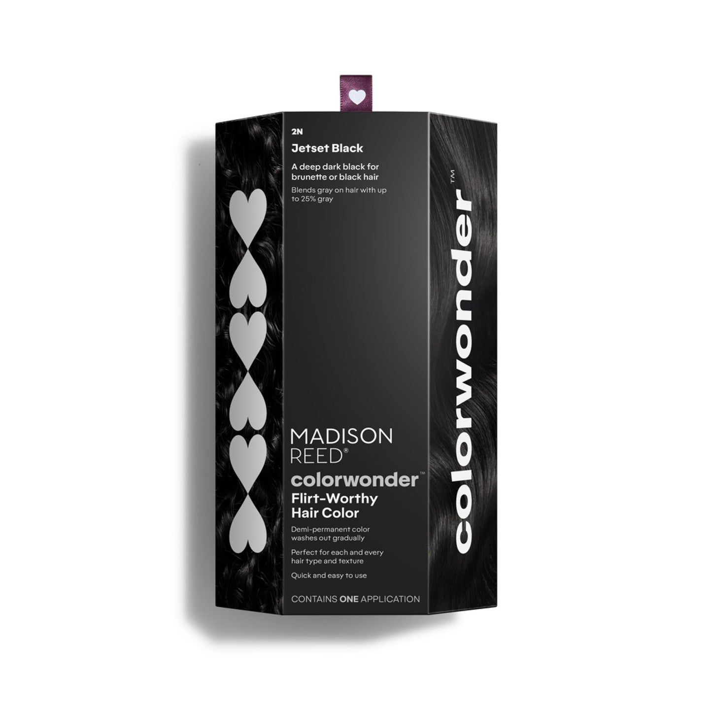 Madison Reed ColorWonder Demi-Permanent Hair Color Kit - 2N Deep Dark Black (Jetset Black) | Blends Up to 25% Gray, Lasts 25 Washes, Ammonia-Free Beauty & Personal Care Madison Reed