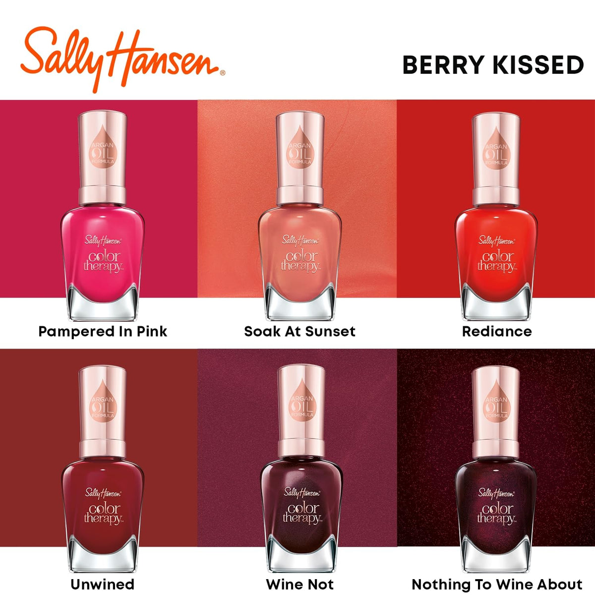 Sally Hansen Color Therapy Nail Polish, Couple's Massage, Pack of 1