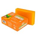 Turmeric Soap Bar for Face and Body 5.29oz, Handmade Cosmetic Soap. Hypoallergenic Jabon de Curcuma Beauty & Personal Care Lenico Comercializadora