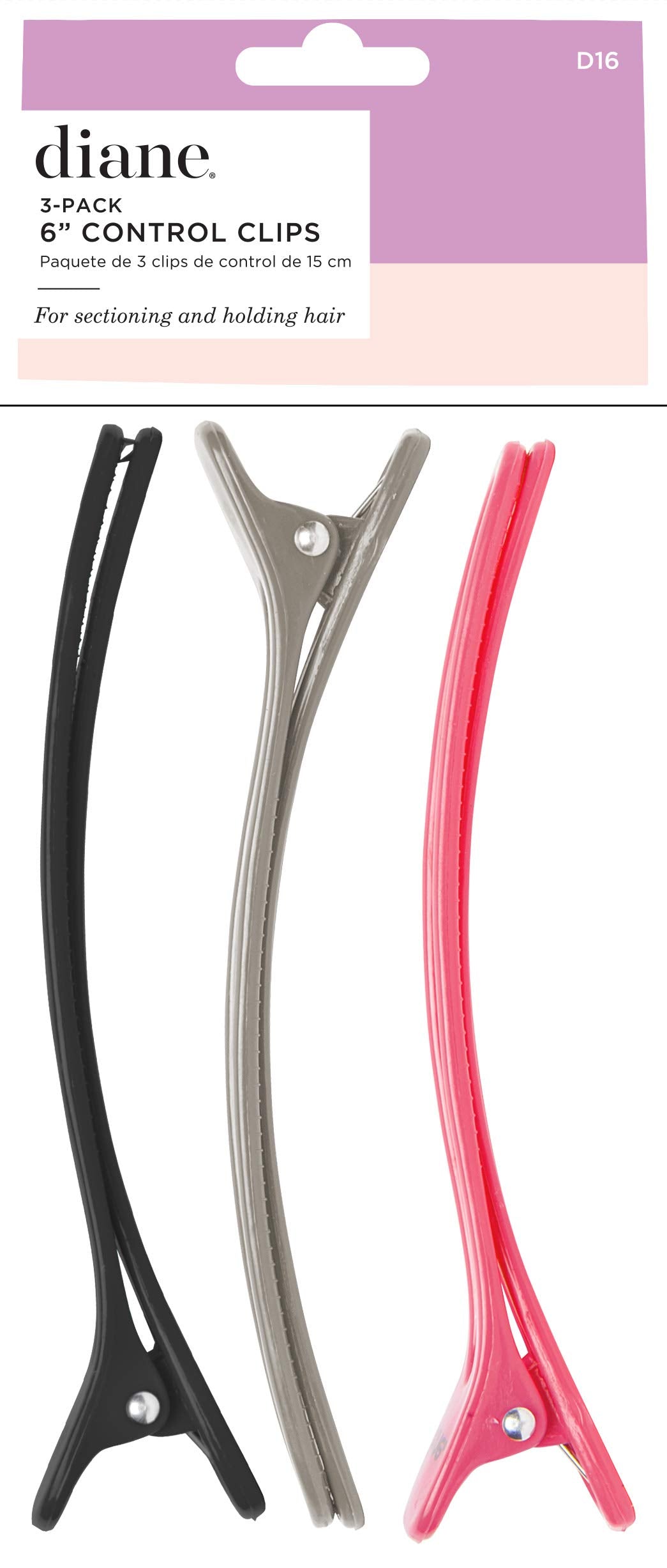 Diane Control Clips, Large Beauty & Personal Care Diane