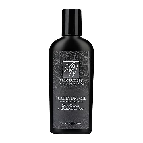 Absolutely Natural - Organic Tanning Oil Outdoor Tanning Enhancer - Spa Quality & Reef Safe with Rose Hips & Aloe - Suntan Lotion with Bronzer Beauty & Personal Care Absolutely Natural