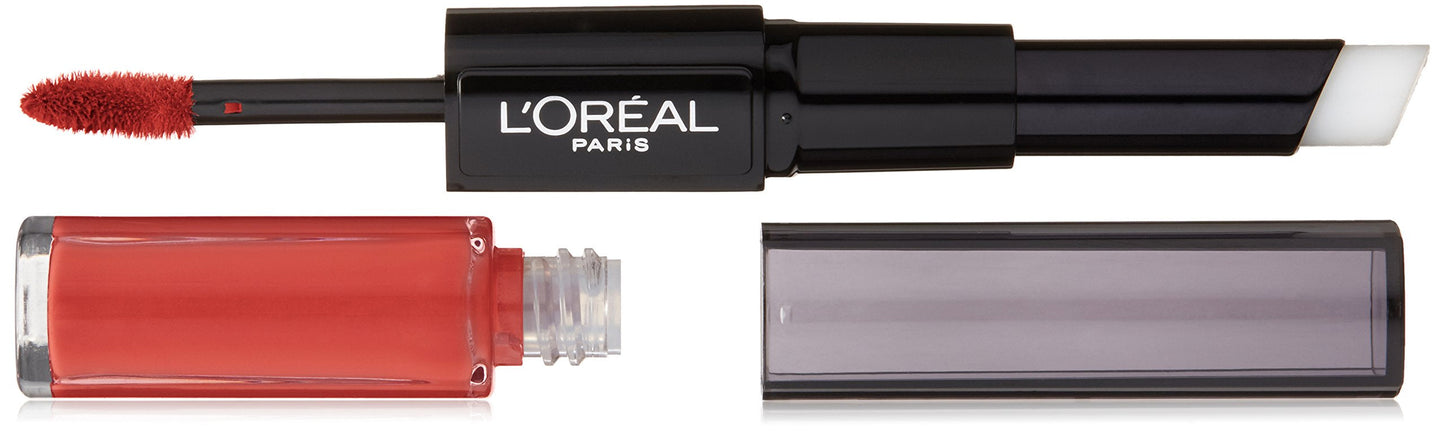 L'Oréal Paris Infallible Pro Last 2 Step Lipstick, Continual Crimson, 1 fl. oz. Beauty & Personal Care L'Oreal Paris