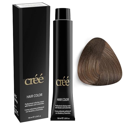 Cree Professional 7.1 - Ash Blond Permanent Hair Color - Long Lasting, Rich Vibrant - Gray Coverage 100ml - 3.4 fl.oz. Beauty & Personal Care Créé
