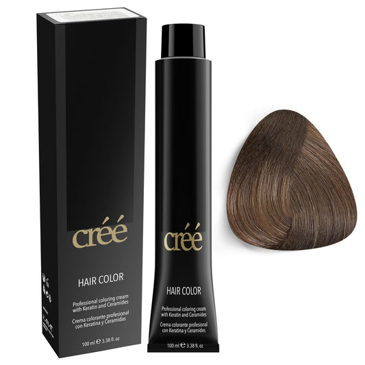 Cree Professional 7.1 - Ash Blond Permanent Hair Color - Long Lasting, Rich Vibrant - Gray Coverage 100ml - 3.4 fl.oz. Beauty & Personal Care Créé