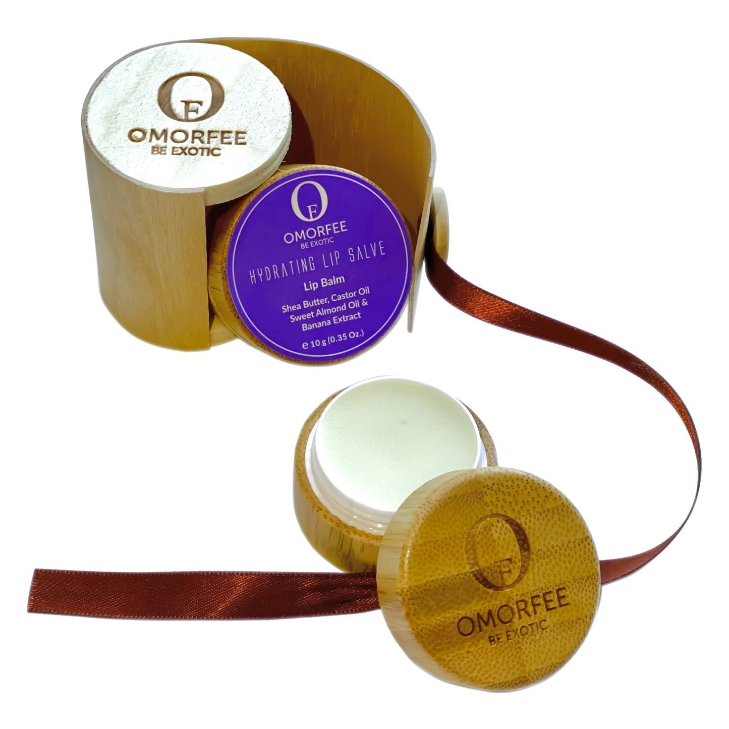 Hydrating Lip Balm by Omorfee for Dry, Cracked Lips - Repair & Treatment - Moisturizer for Soft, Smooth, Supple Lips - Conditioning Lip Balm Beauty and Personal Care OMORFEE BE EXOTIC OF